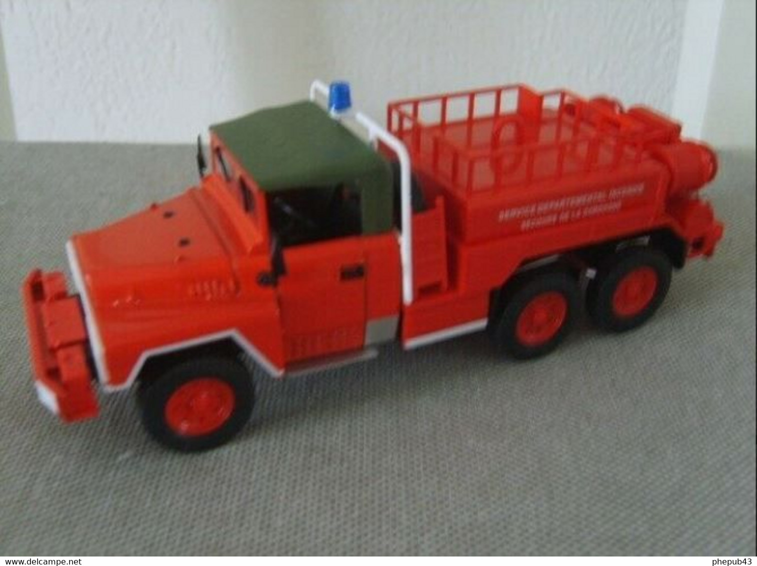 Acmat TPK 641 FFL 6X6 - Citerne - Feux De Forêts - Pompier Dordogne - Hachette - Trucks