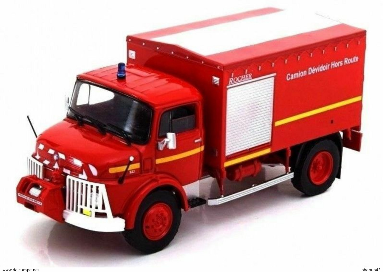 Mercedes-Benz LAF 911 - Pompiers France-Rocher - Hachette - Trucks