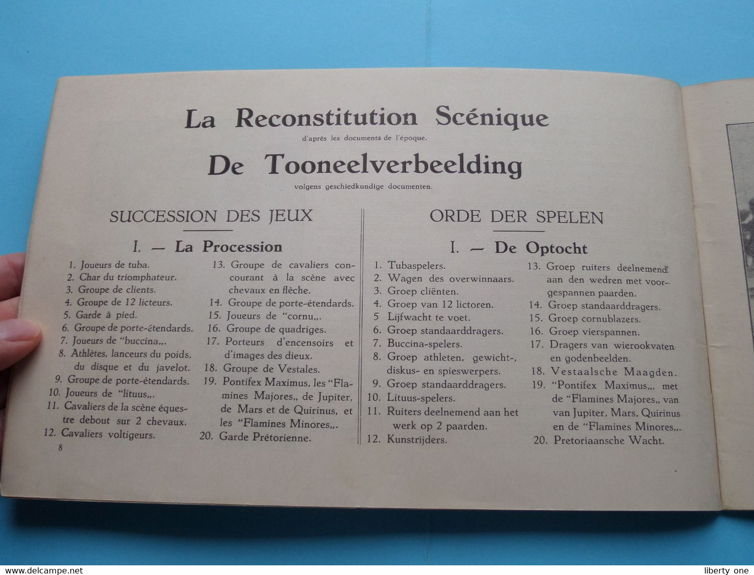 Fêtes MILITAIRES du CENTENAIRE 1830-1930 > Les JEUX de ROME - ROMEINSCHE Spelen > HEYSEL Brussel !