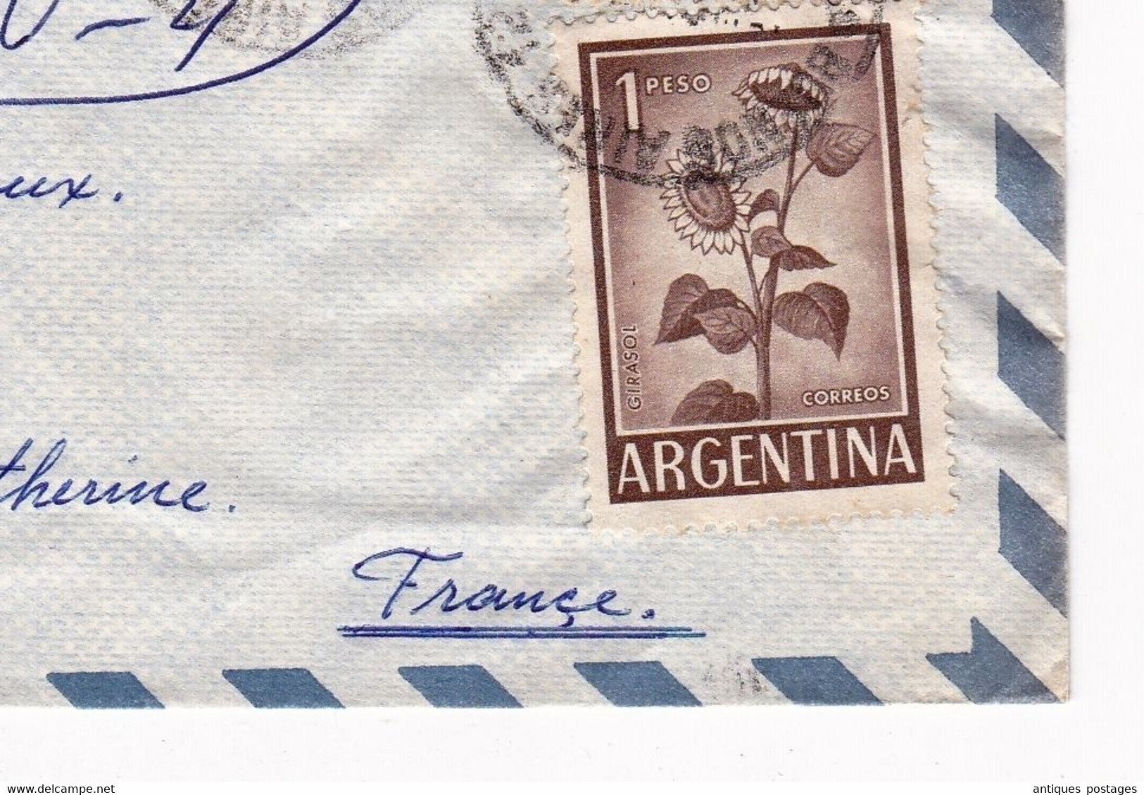 Lettre Recommandés Buenos Aires Argentine Argentina Bordeaux Gironde 1967 Certificado - Covers & Documents