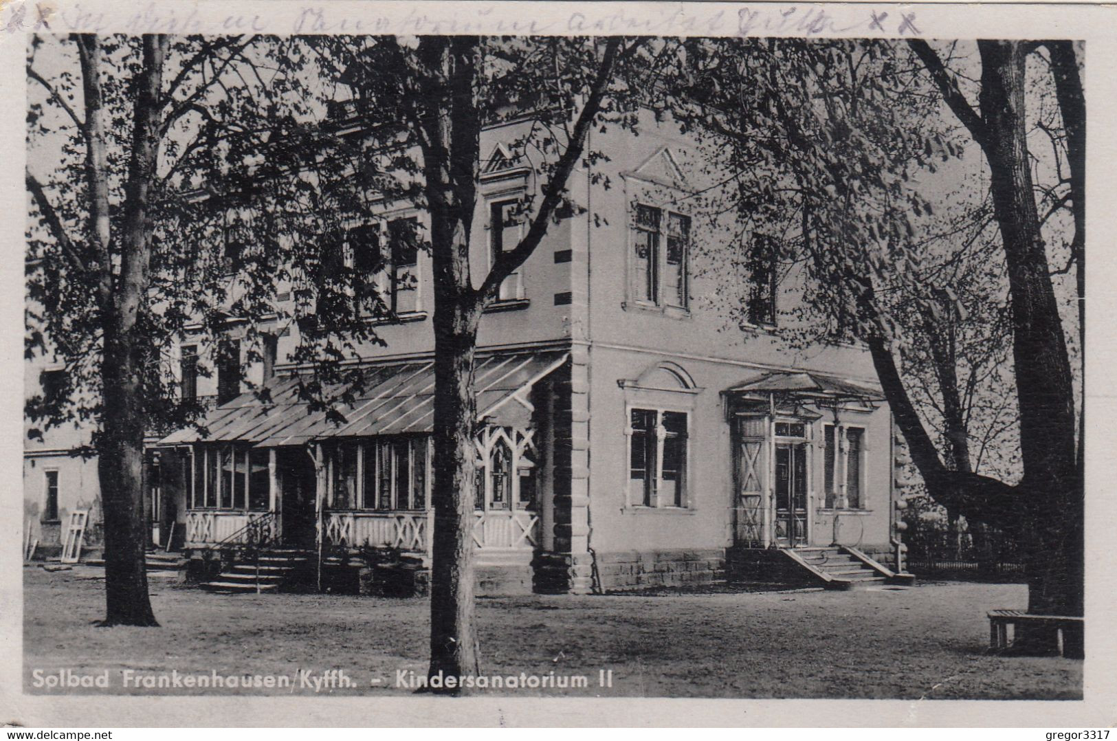 6304) Solbad FRANKENHAUSEN / Kyffh. - KINDERSANATORIUM II - Alt !! 24.7.1954 - Bad Frankenhausen