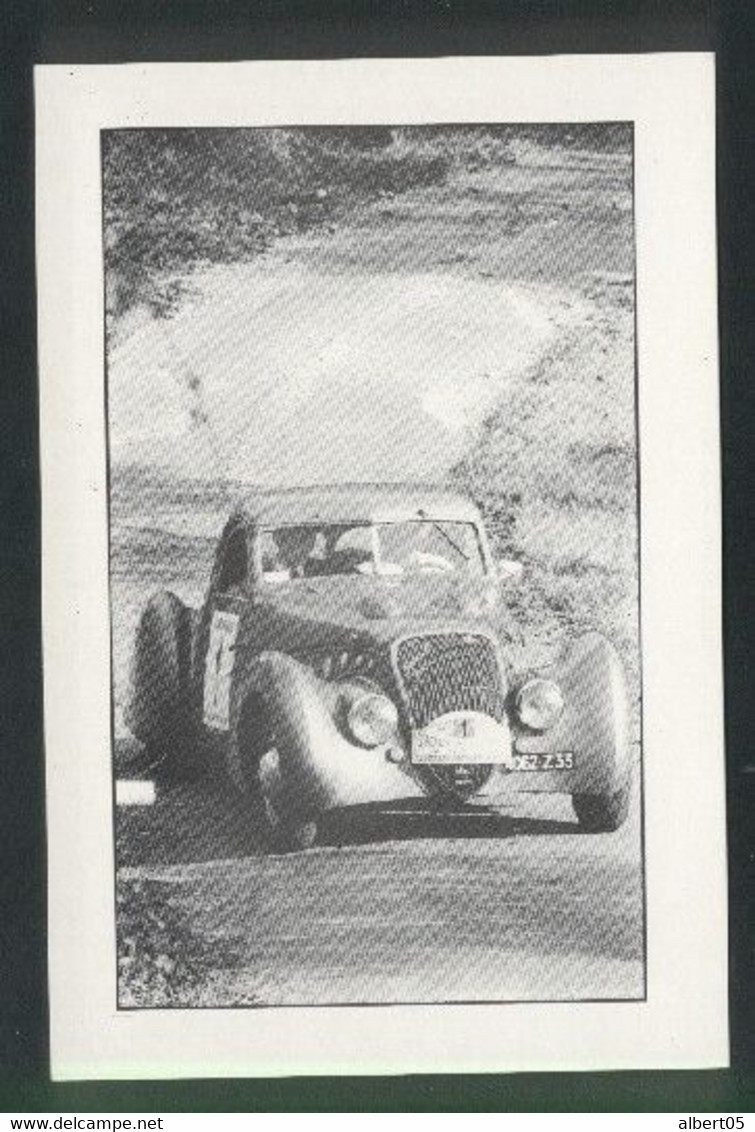 EXPHAUTO A3  - Peugeot 302 DARL'MAT ( 1936-1938 ) Photo G.H. BELILE - Rally Racing