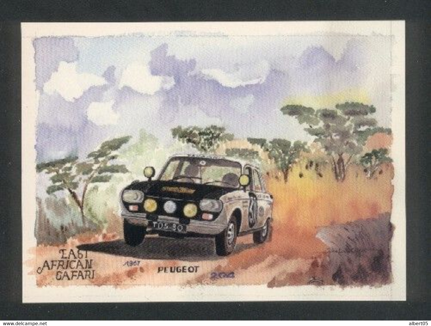 East African Safari - 1967 - Peugeot 204 - Rally Racing