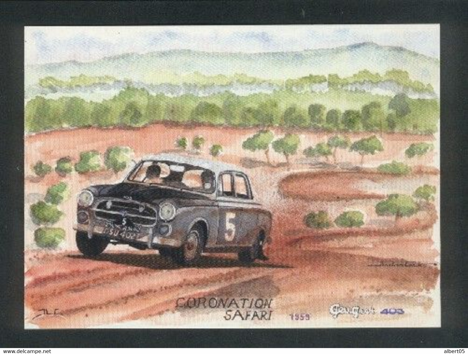 Coronation Safari - 1959 - Peugeot 403 - Rally Racing