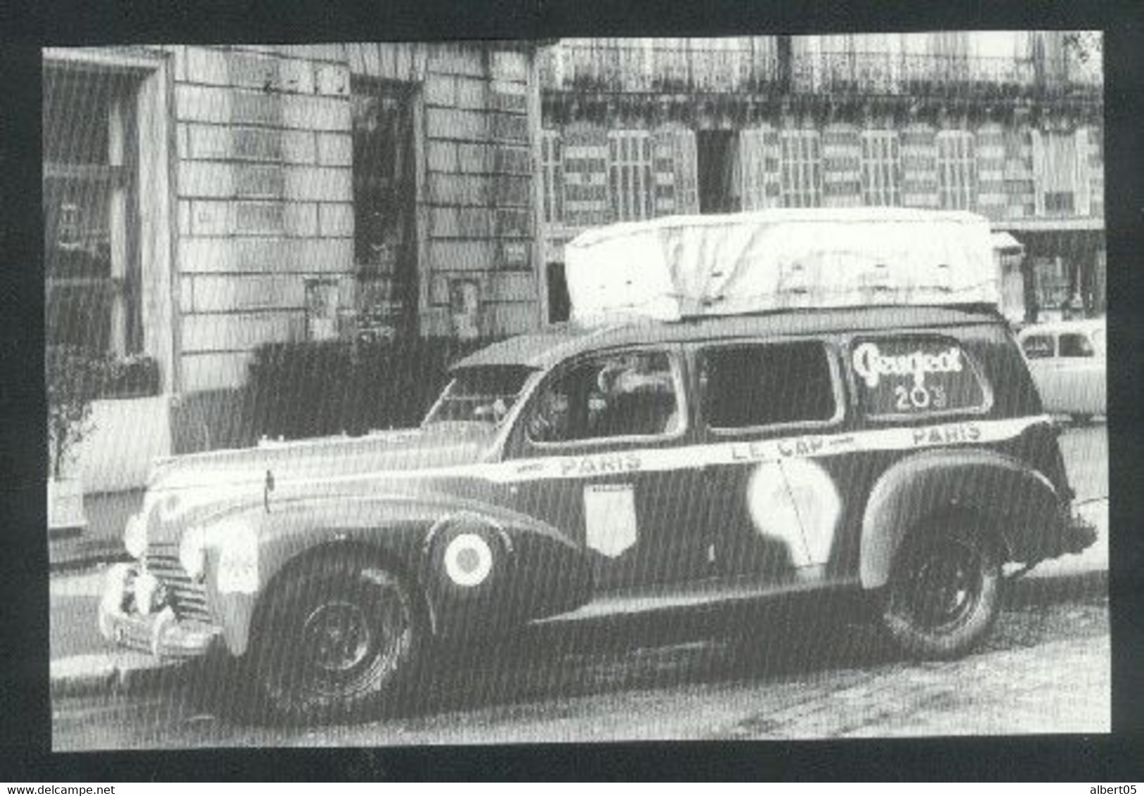 Le Cap -Paris 2000  Peugeot 203 Break - Rally Racing