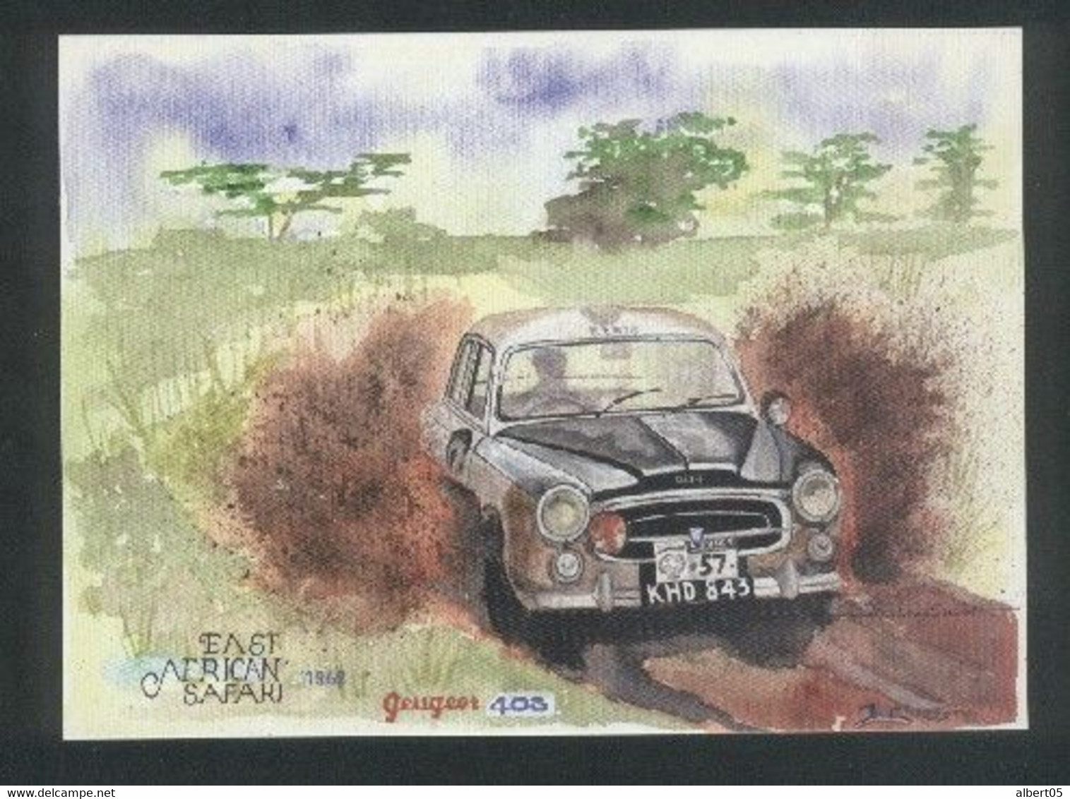 East African Safari - 1962 - Peugeot 403 - Rallyes