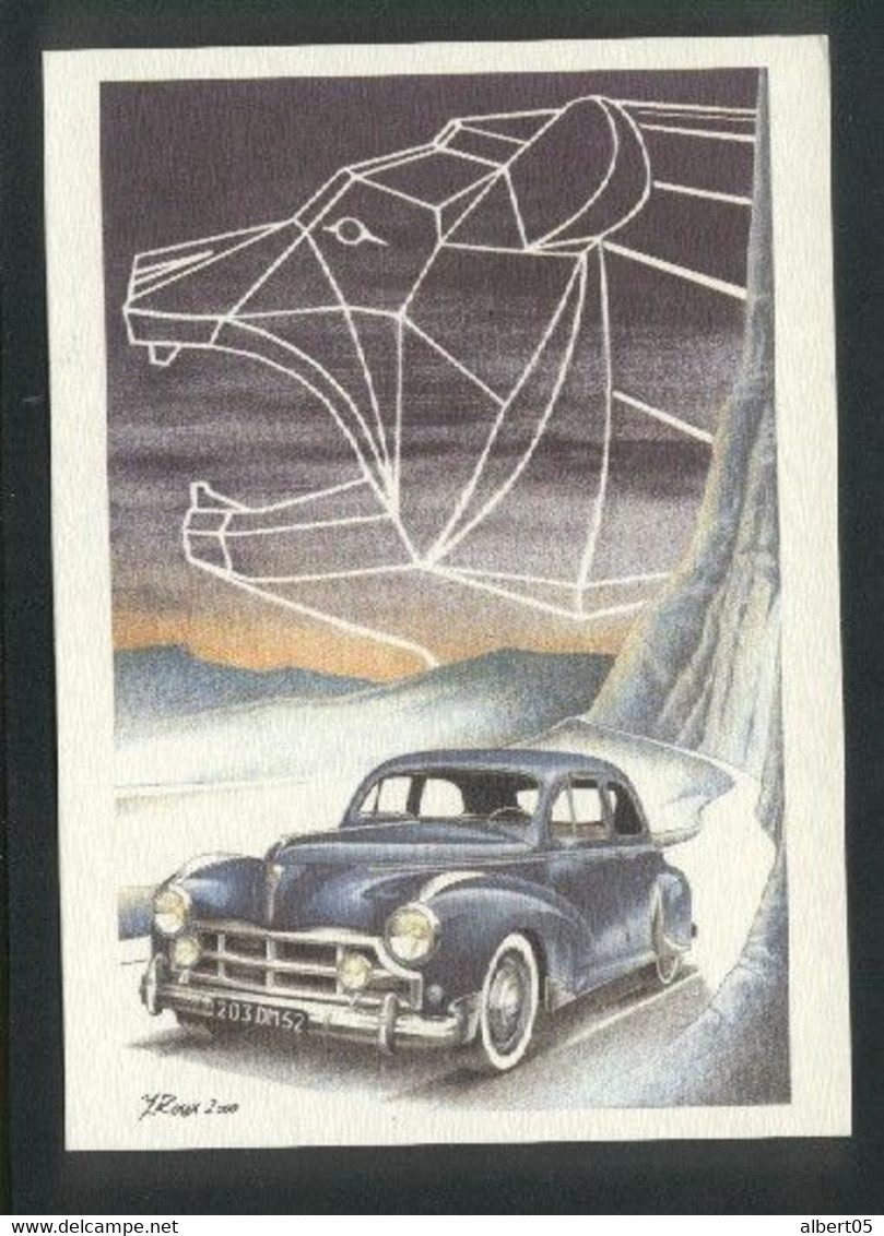 Peugeot 203 Carossée Darl'Mat  1952 Dessin Yohann ROUX - PKW