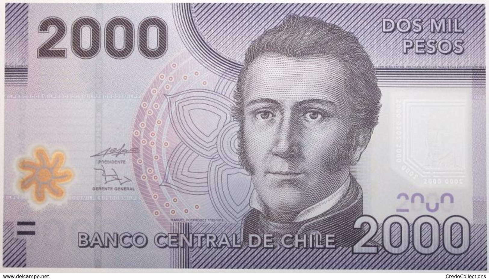 Chili - 2000 Pesos - 2009 - PICK 162 - NEUF - Chile