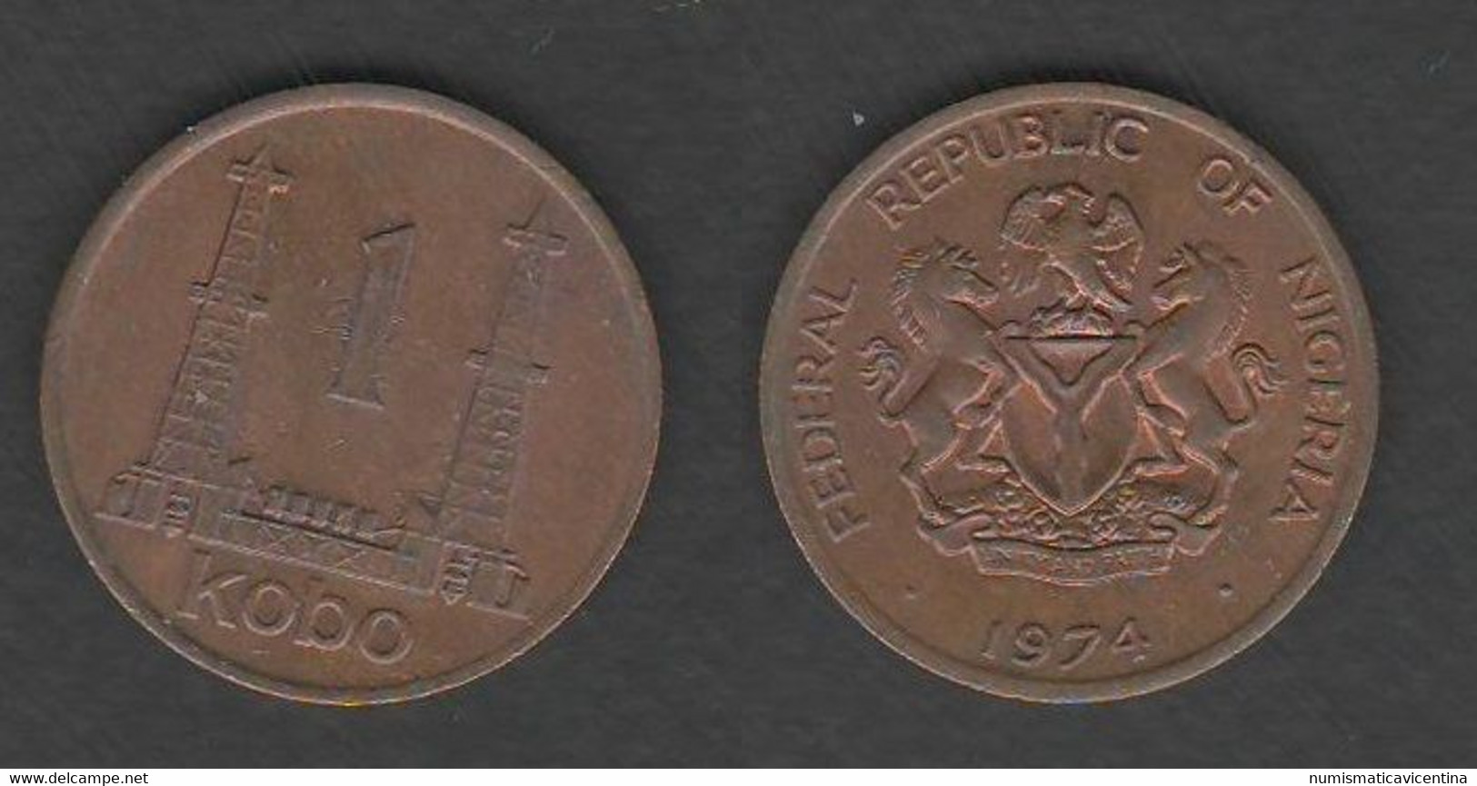 Nigeria 1 Kobo 1974 - Nigeria