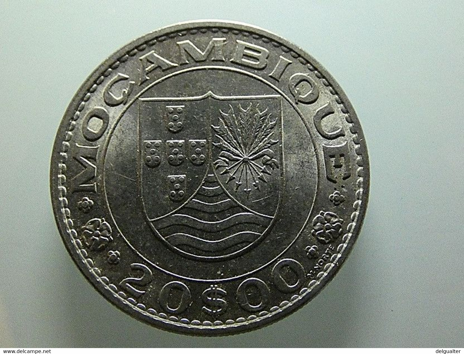 Portuguese Moçambique 20 Escudos 1971 - Portugal