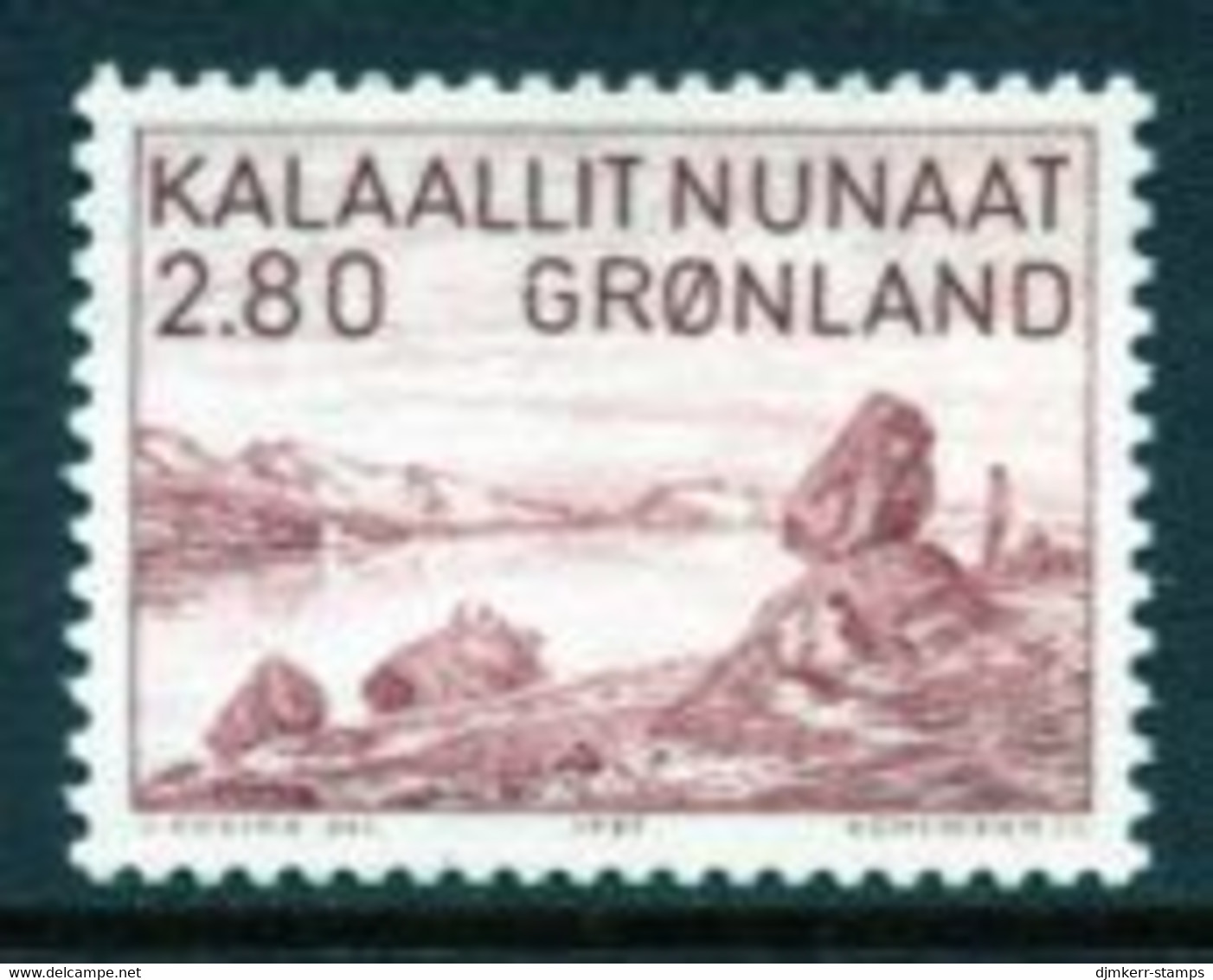 GREENLAND 1987 Art: Peter Rosing MNH / **.  Michel 172 - Nuevos