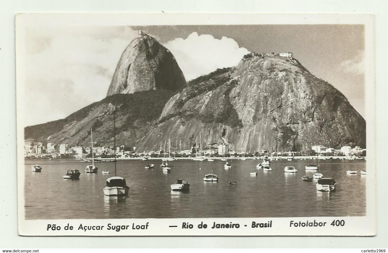 PAO DE ACUCAR SUGAR LOAF - RIO DE JANEIRO - BRAZIL FOTOLABOR 400 - NV  FP - Rio De Janeiro