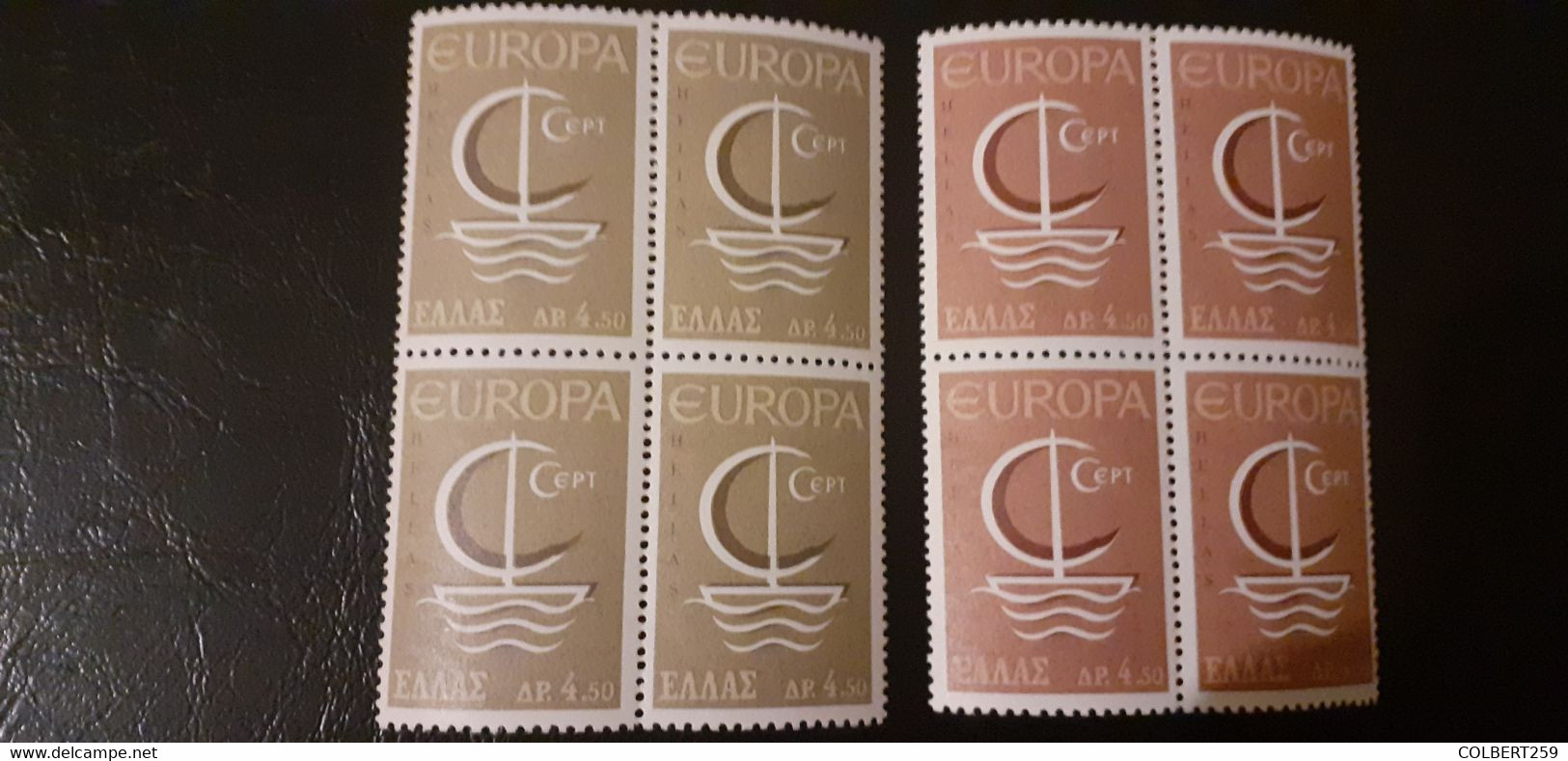 GRECE EUROPA 897/98 VARIETES  NEUFS XX.SUPERBES.¹ - Variétés Et Curiosités