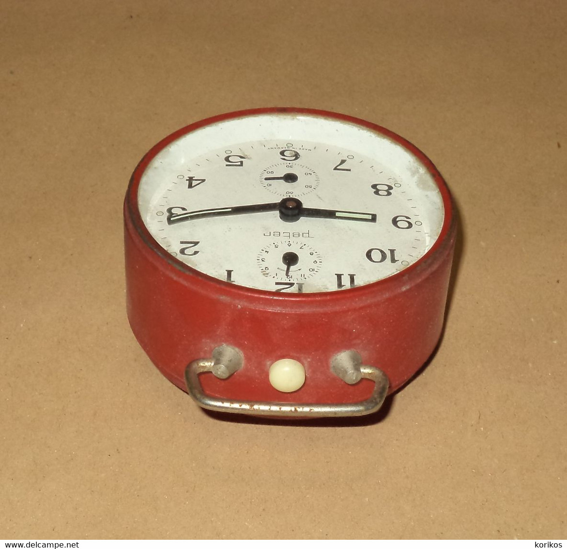 PETER WIND UP ALARM CLOCK – RETRO – GERMANY - USED - Wekkers