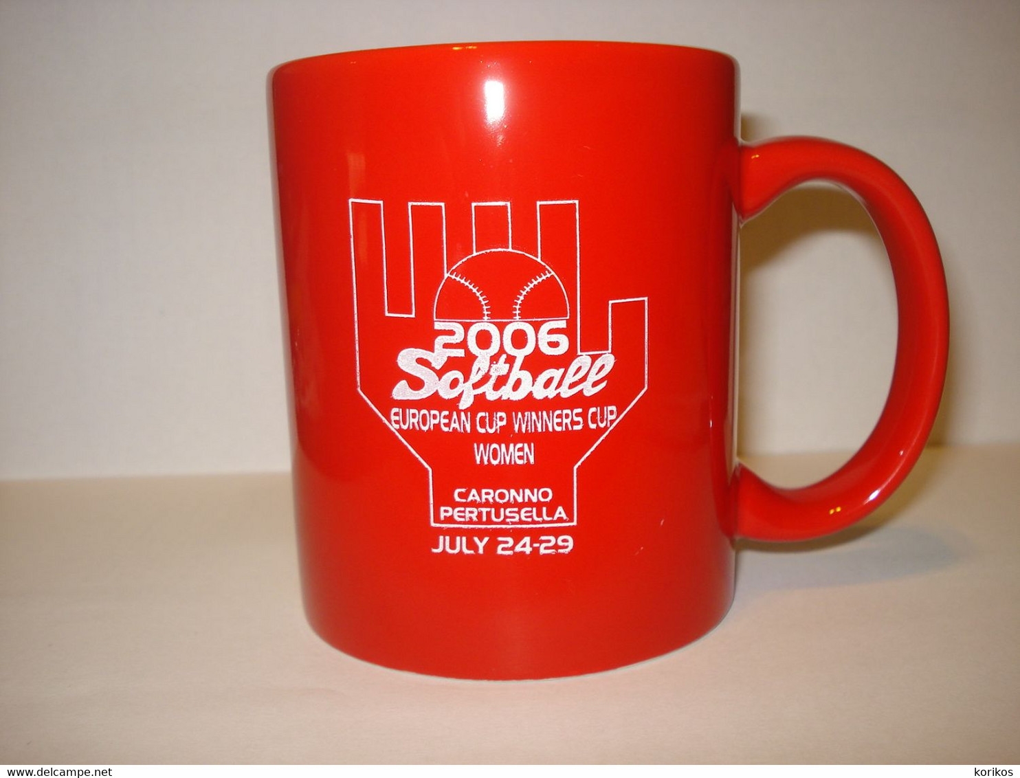 SOFTBALL EUROPEAN 2006 CUP WINNERS CUP - MUG - COFFEE CUP - Tasses