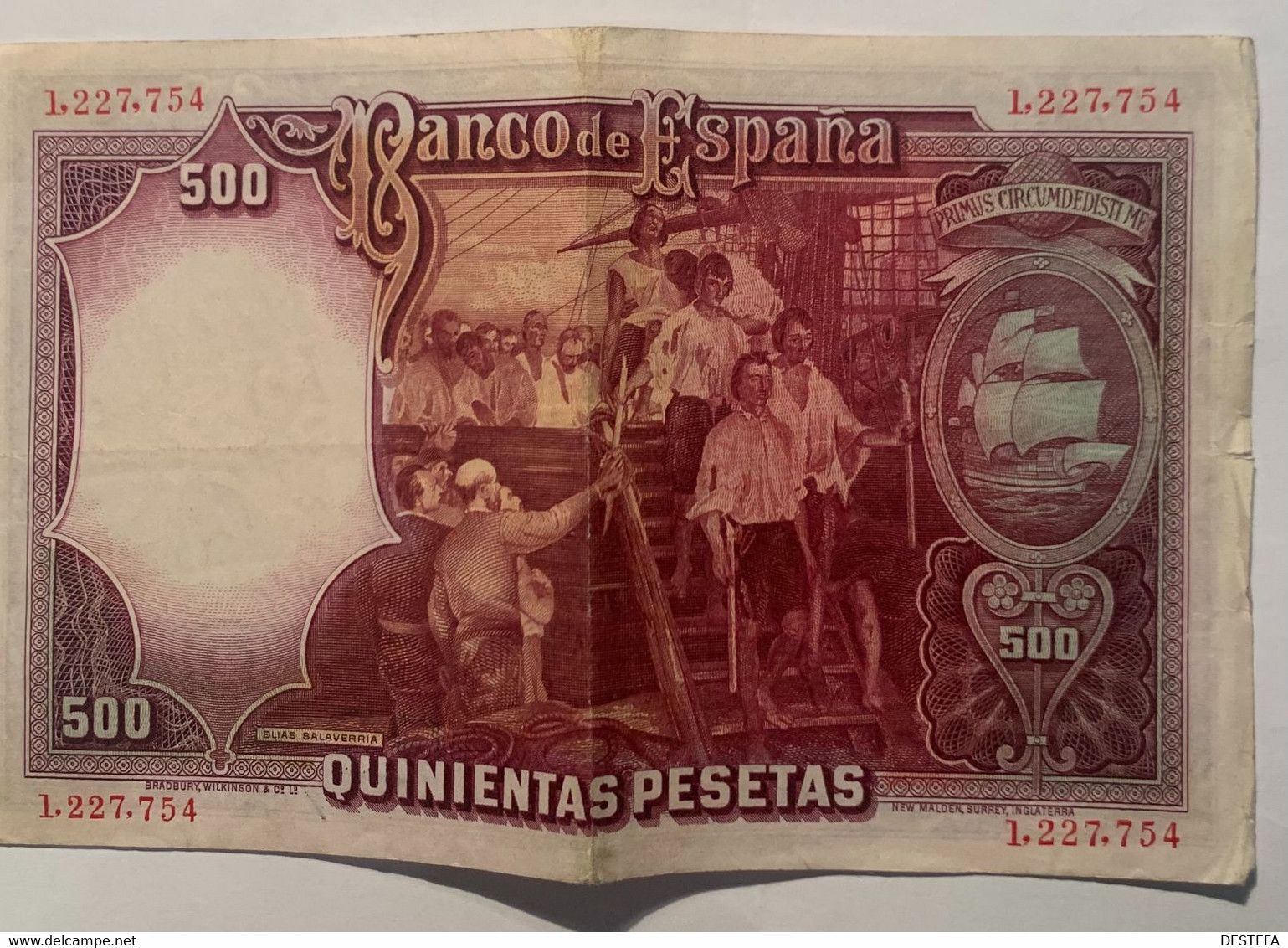 1931 ESPAÑA 500 Pesetas - 500 Pesetas