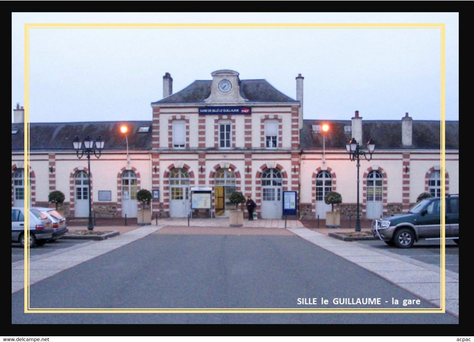 72  SILLE  Le  GUILLAUME   ..  La  Gare - Sille Le Guillaume