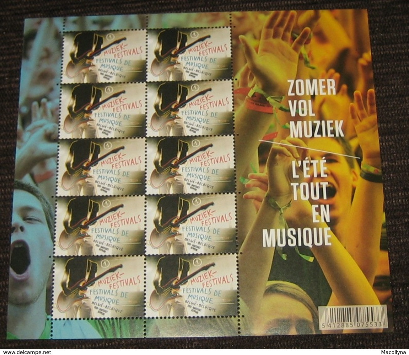 4357** Belgique 2013 -  Festivals De Musique - Een Zomer Vol Muziek - L'Eté Tout En Musique ** / MNH - Nuevos