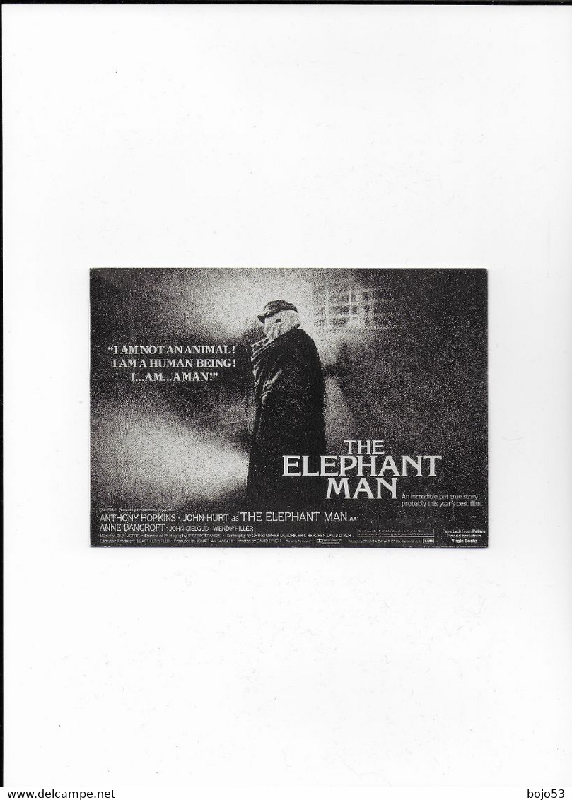 THE ELEPHANT MAN - Affiches Sur Carte