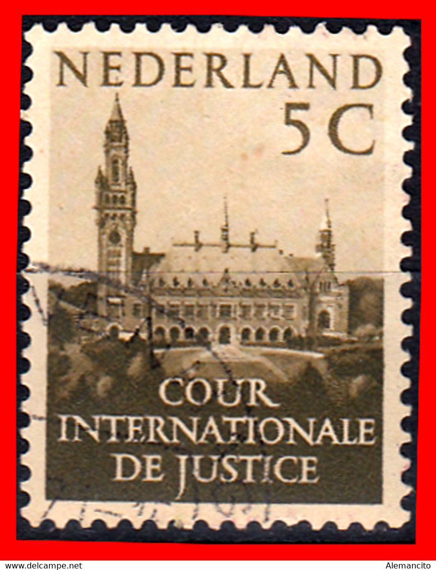PAISES BAJOS ( NEDERLAND ) ( HOLANDA ) – TIMBRE. AÑO 1953 CRUZ ROJA - Dienstzegels