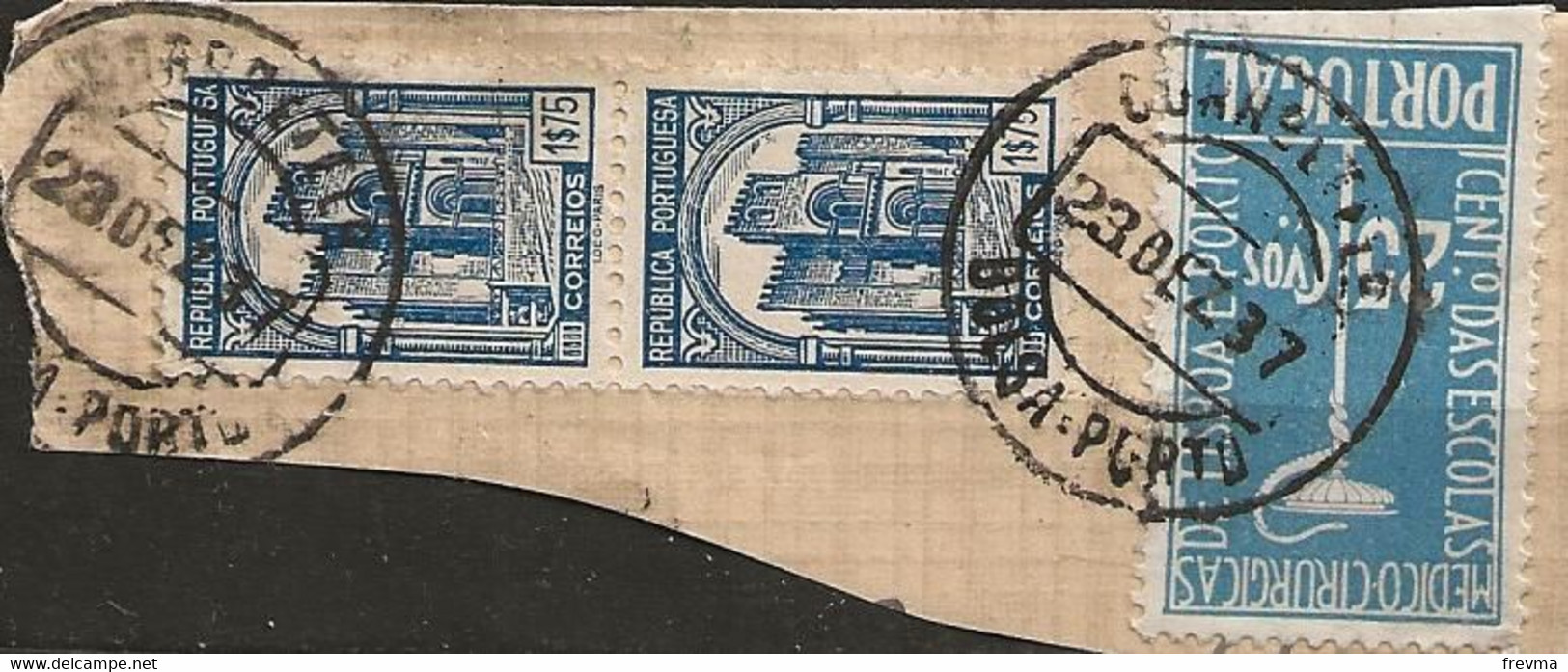 Timbre Portugal Belle Obliteration Bulsa Porto - Used Stamps