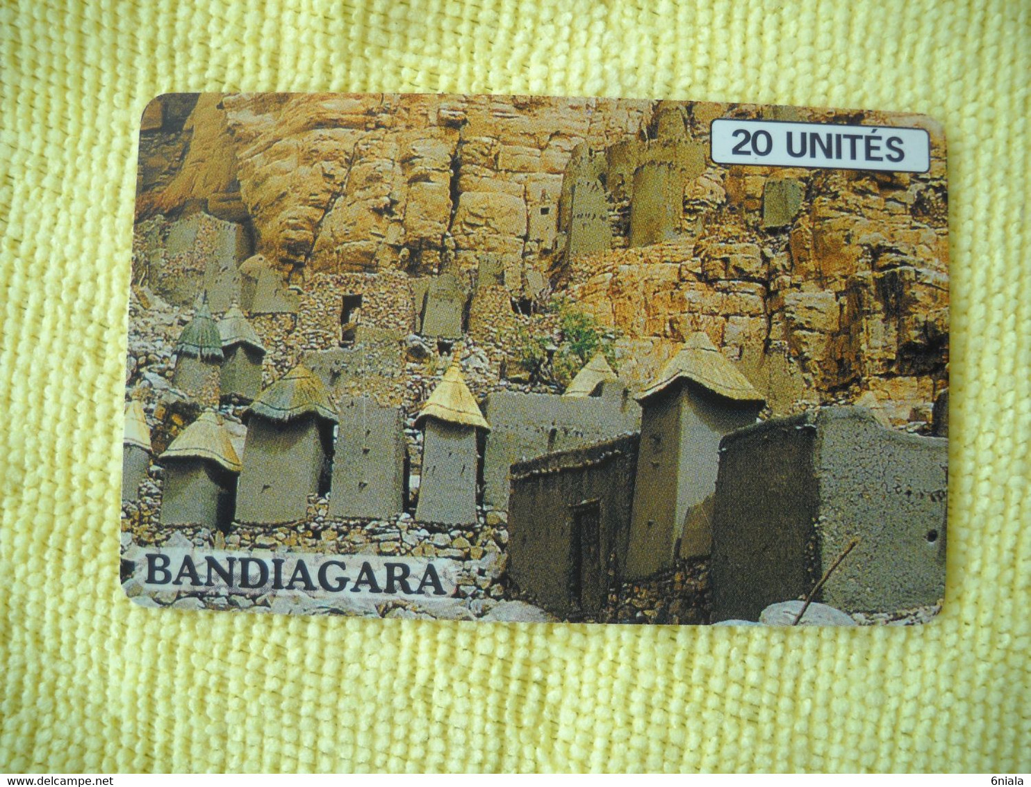 7327 Télécarte Collection MALI  BANDIAGARA   20 U ( Recto Verso)   Carte Téléphonique - Mali