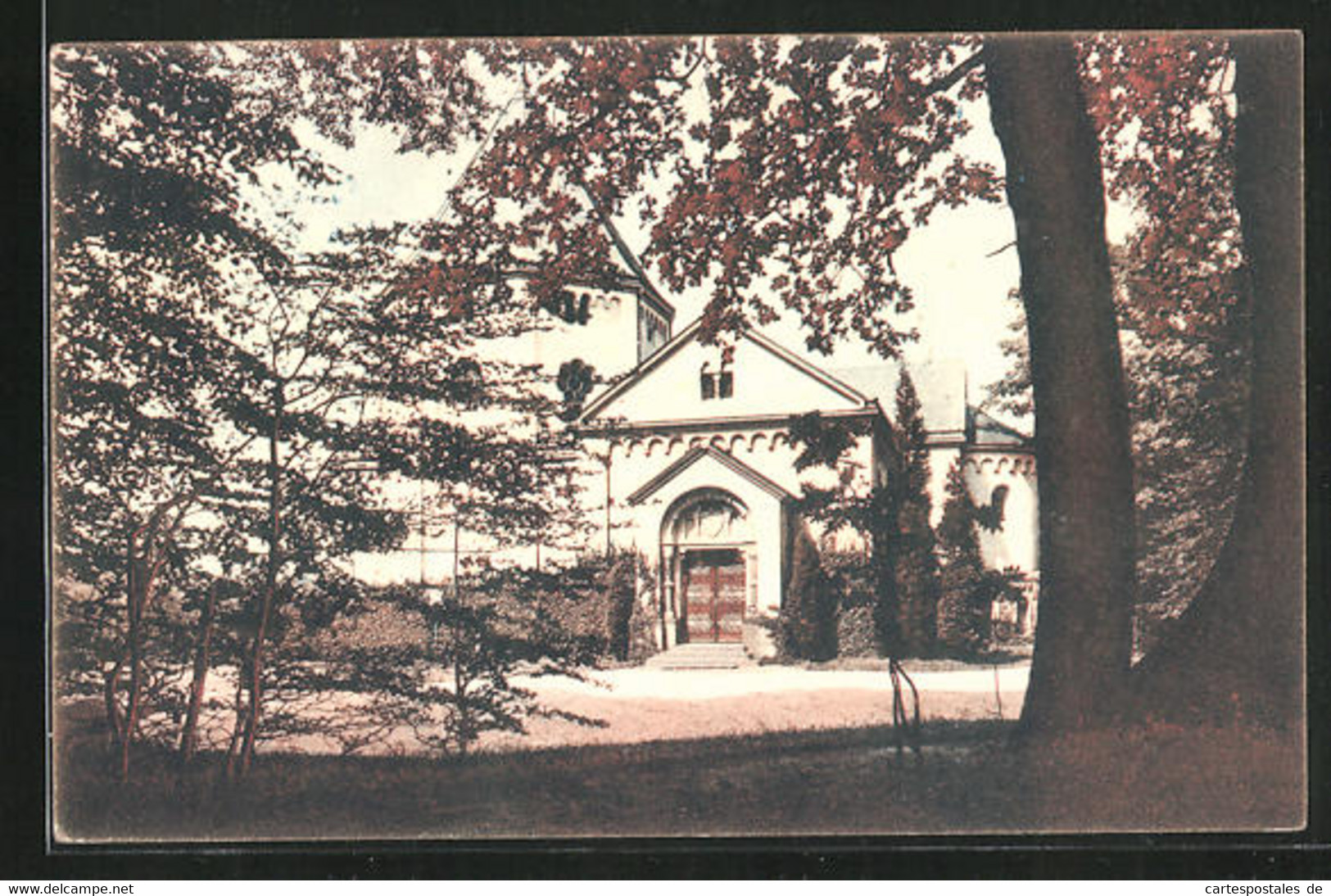 AK Friedrichsruh, Vor Dem Mausoleum - Friedrichsruh