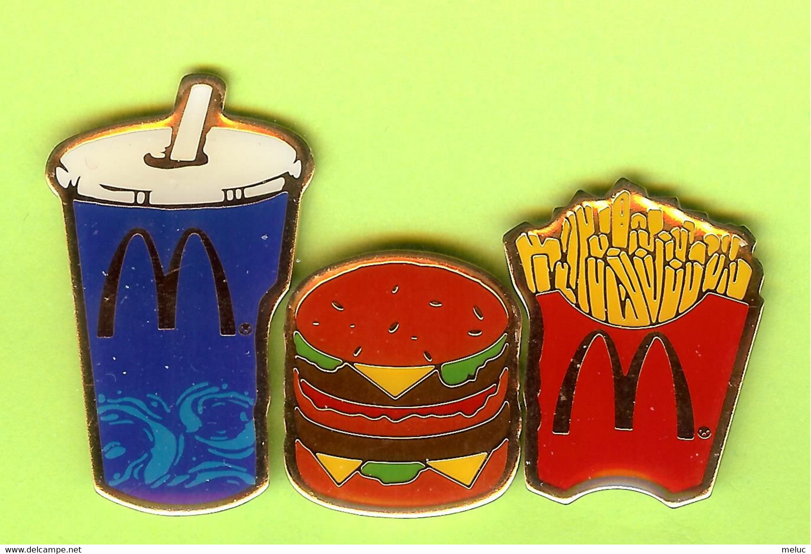 3 Pin's Mac Do McDonald's Trio (Puzzle) - #243 - McDonald's