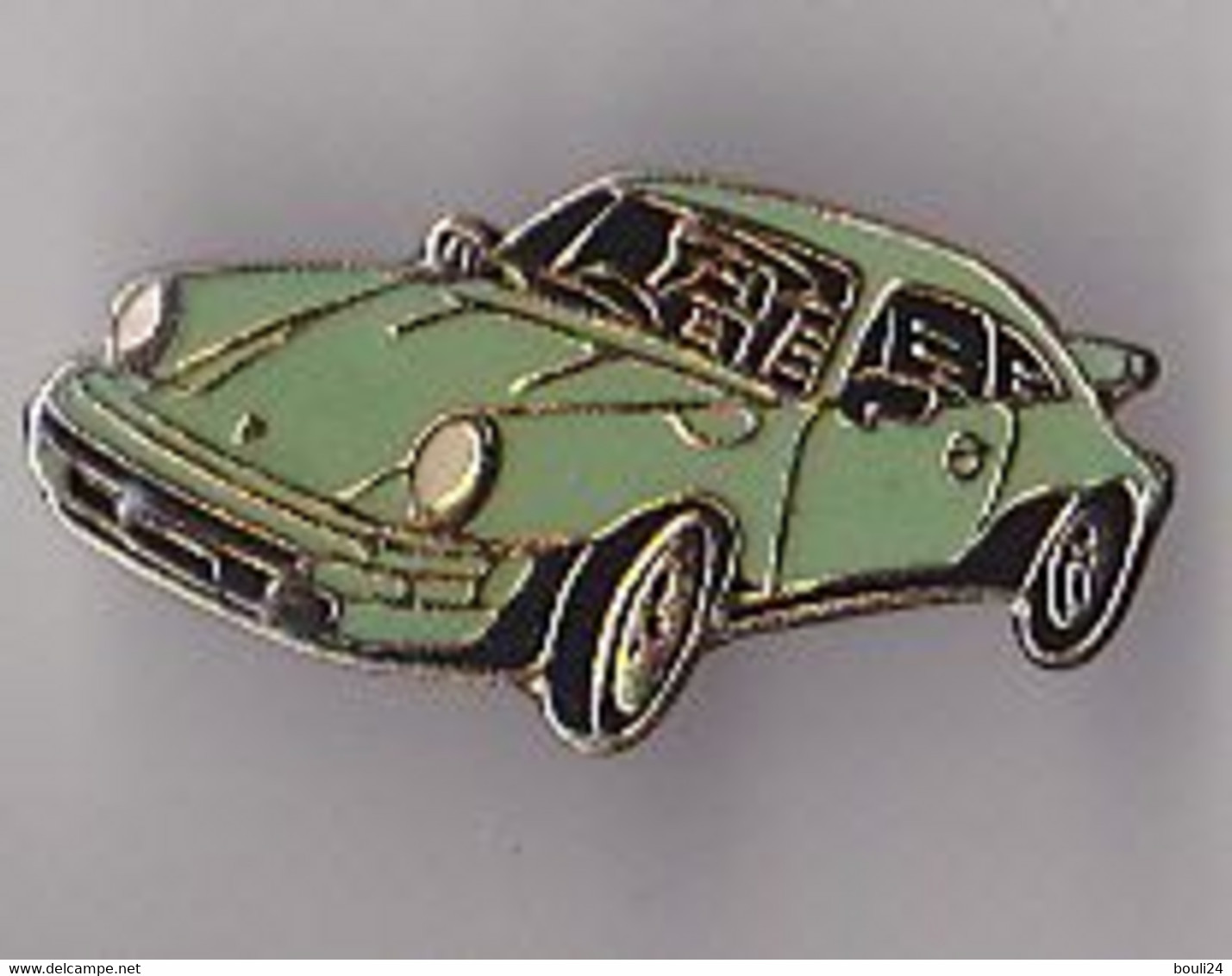 PIN'S   THEME  SPORT  AUTOMOBILE  PORSCHE VERTE - Porsche