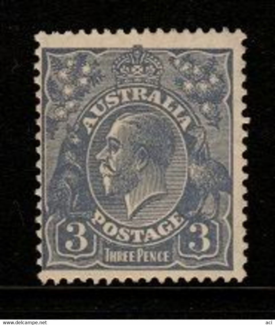 Australia SG 100  1928  King George V SMW Perf 13.5 X 12.5, 3 D Dull Ultramarine ,Mint Never Hinged - Nuevos