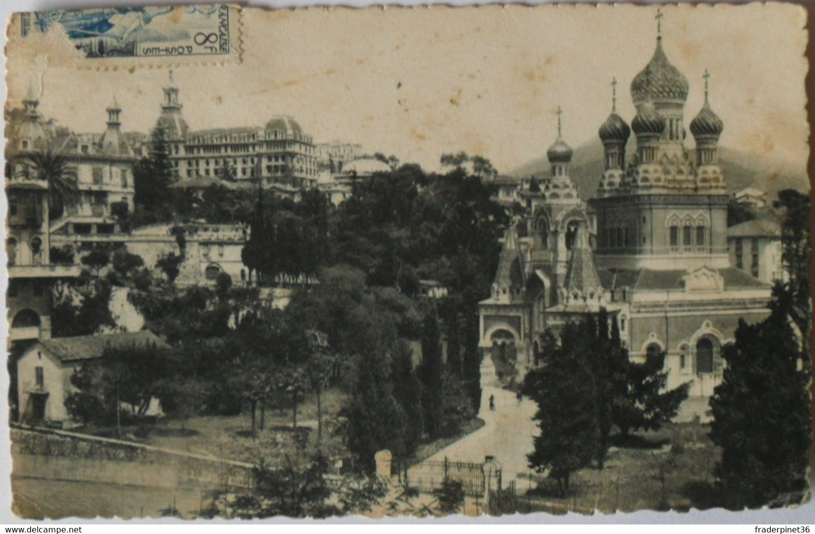 Cartes Postales  Nice Eglise Russe Le Lycée Du Parc Impérial - Museos