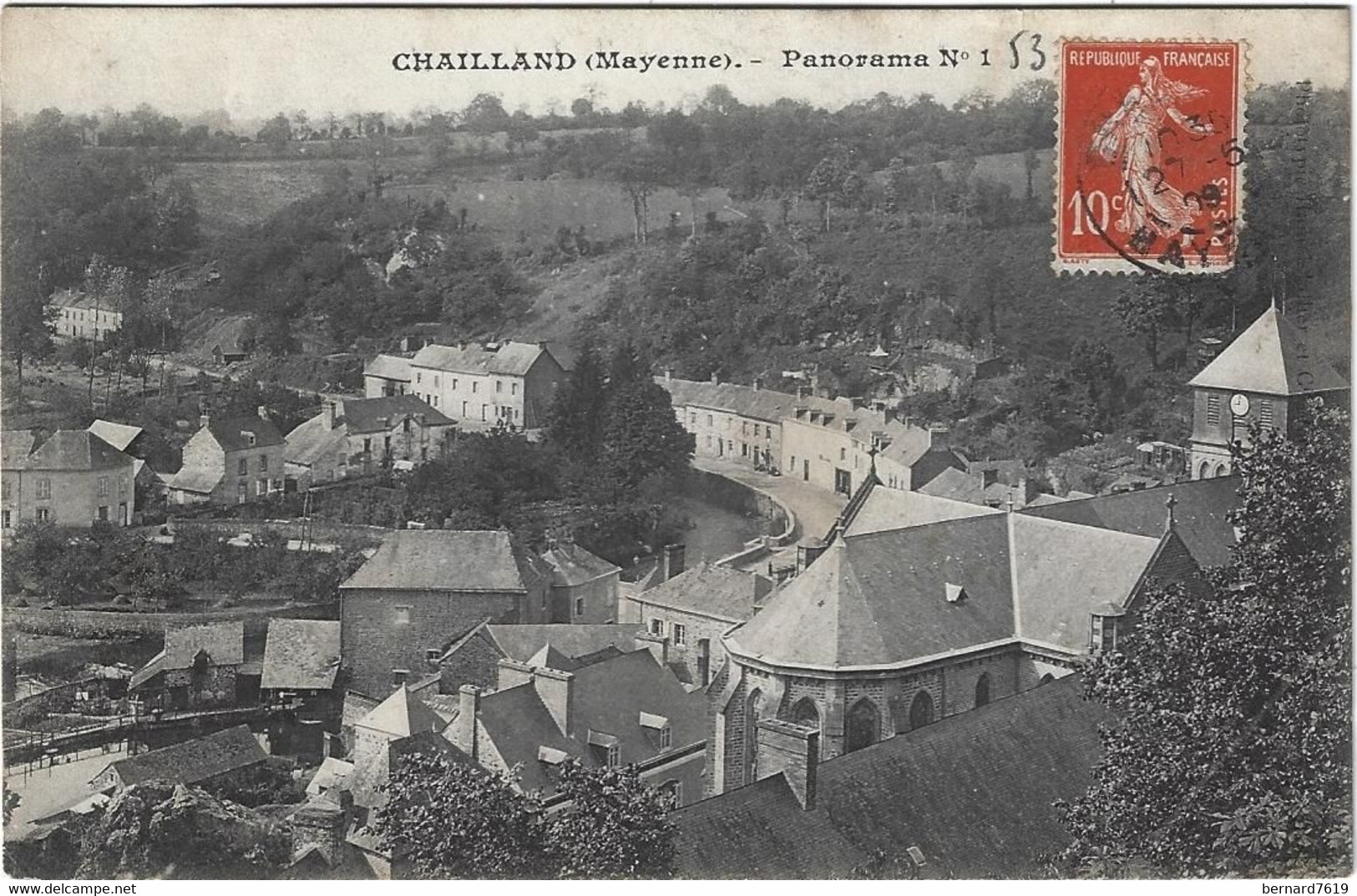 53   Chailland  - Panorama - Chailland