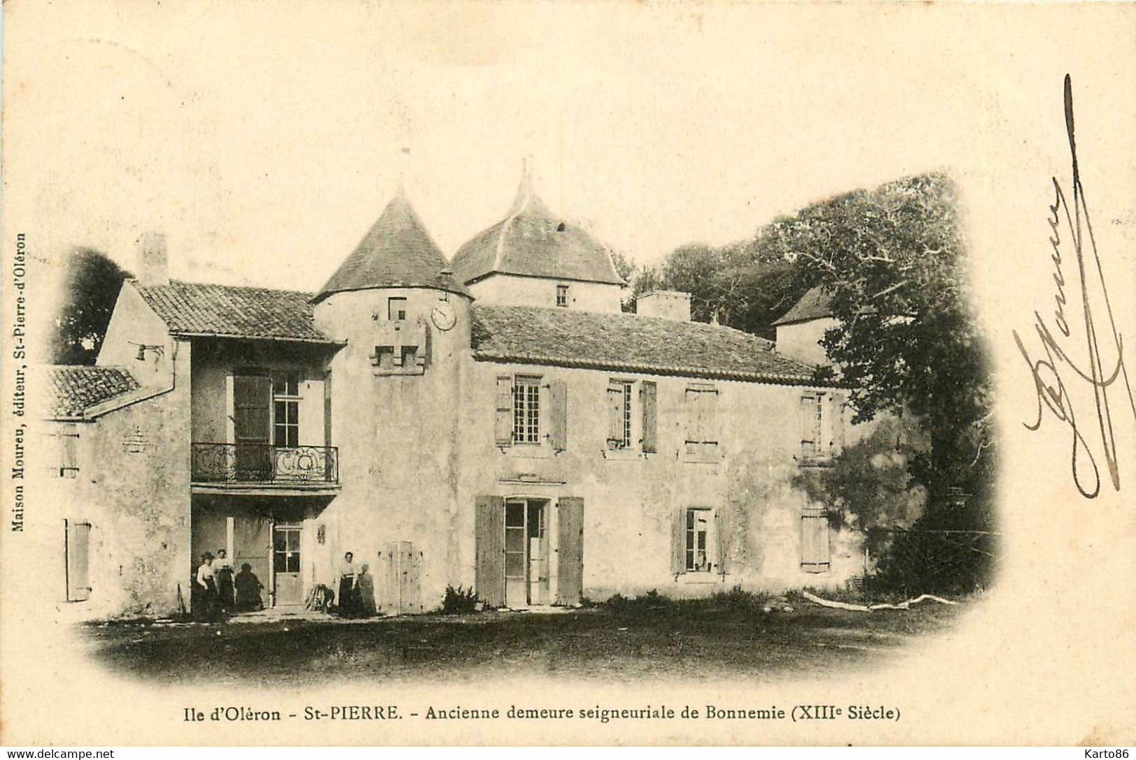 Ile D'oléron * St Pierre * Ancienne Demeure Seigneuriale De Bonnemie * Villa - Saint-Pierre-d'Oleron