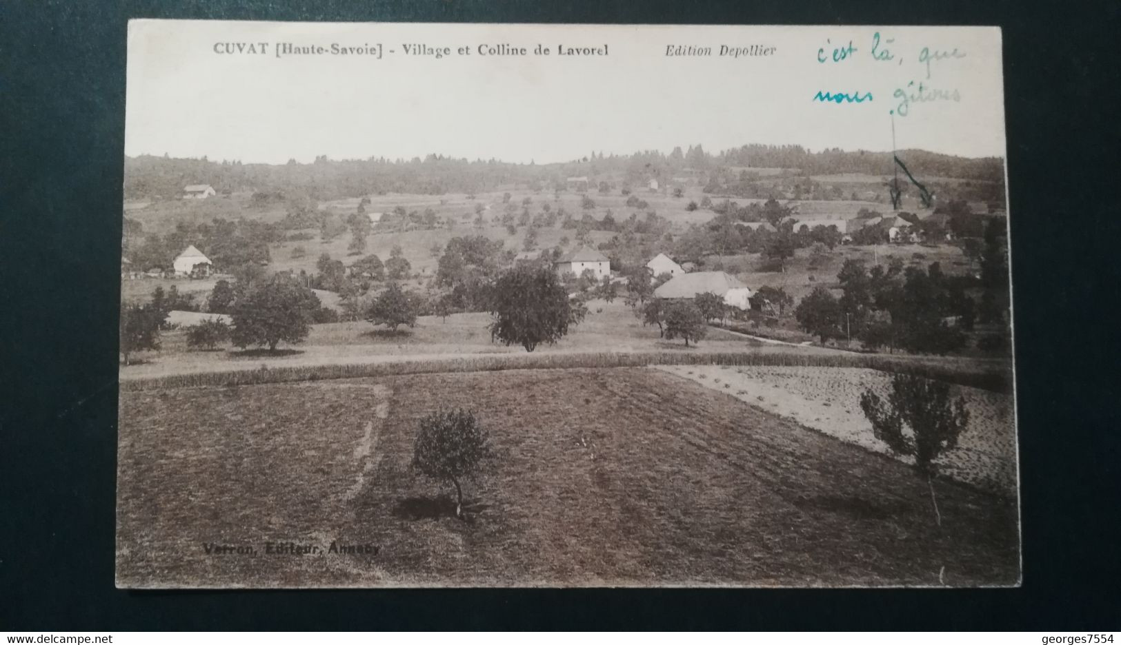 74 - CUVAT - VILLAGE ET COLLINE DE LAVOREL - Altri & Non Classificati