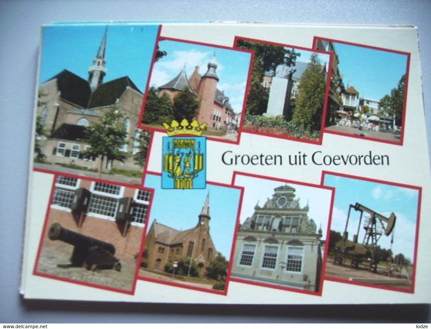 Nederland Holland Pays Bas Coevorden Met Kasteel En Andere Bouwwerken - Coevorden