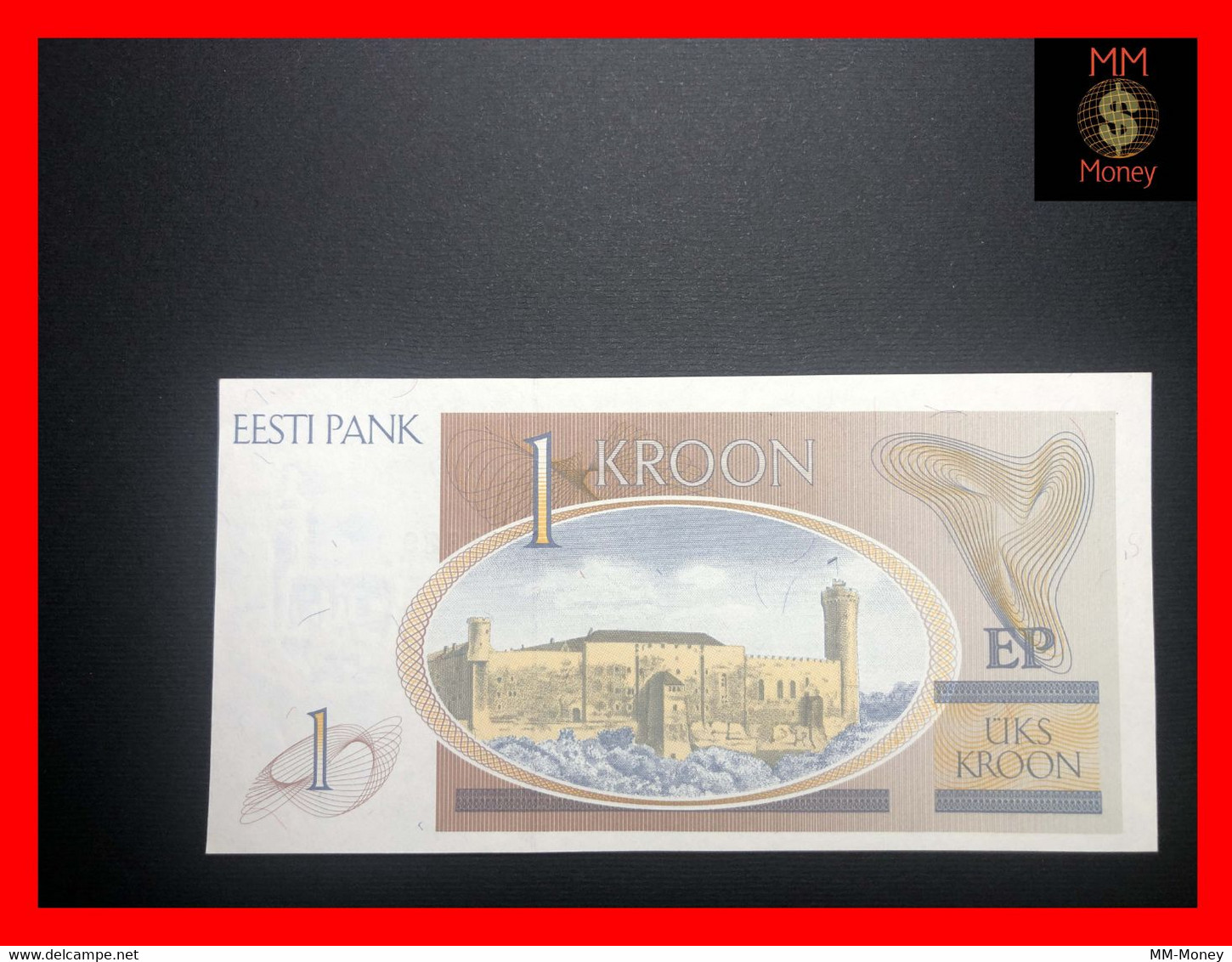 ESTONIA 1 Kroon 1992  P. 69  UNC - Estonia