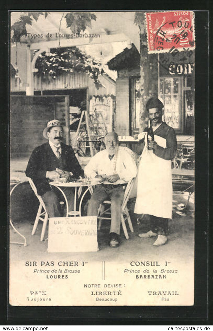 CPA Loures-Barbazan, Types, Sir Pas Cher I., Consul I. - Sonstige & Ohne Zuordnung