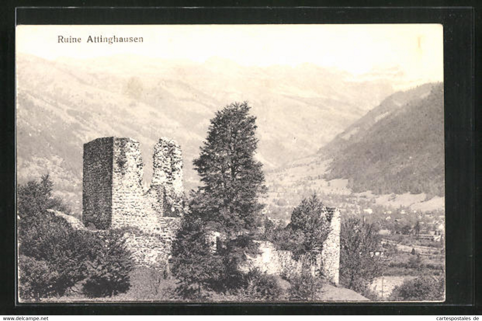 AK Attinghausen, Partie An Der Ruine - Attinghausen