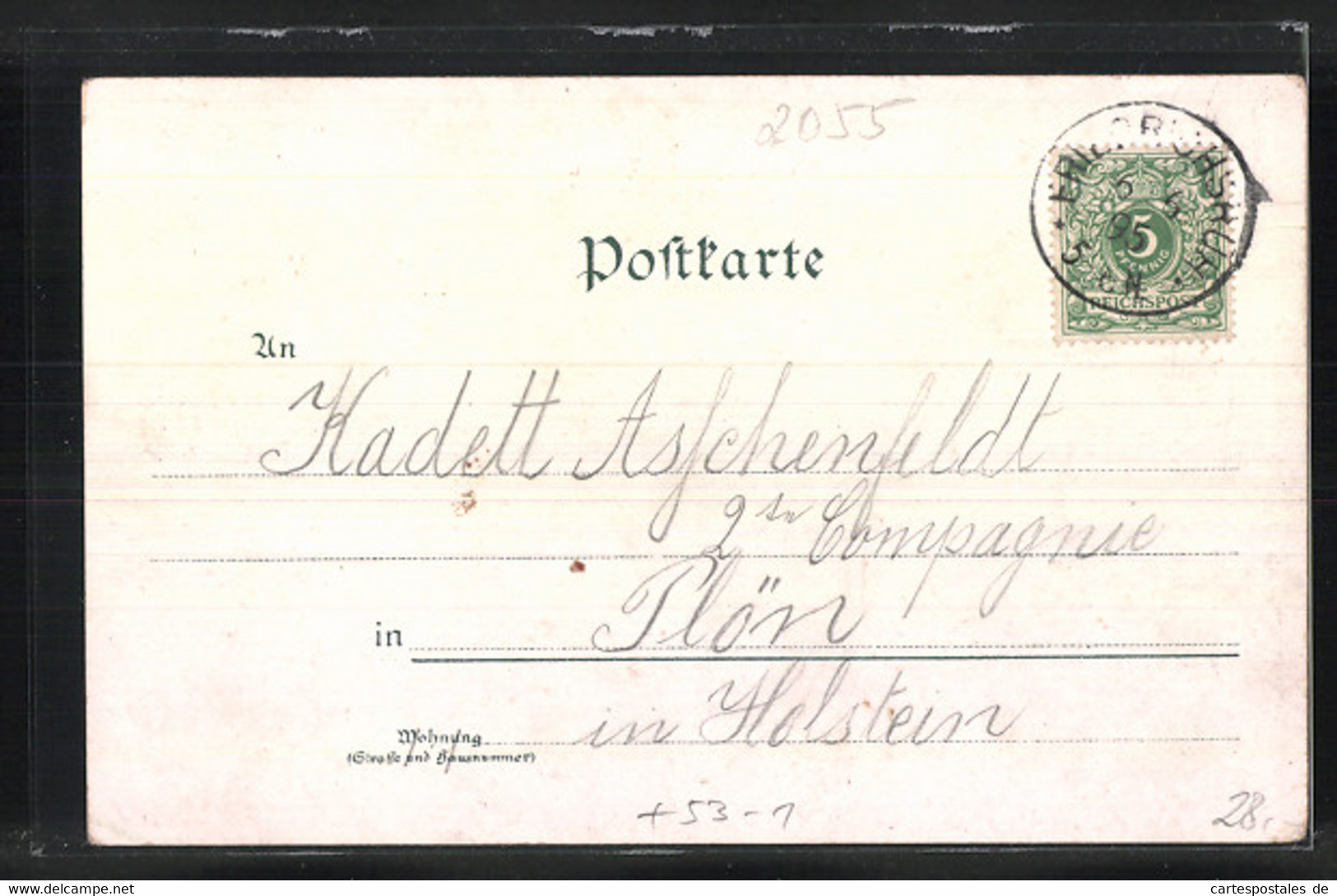 Vorläufer-Lithographie Friedrichsruh, 1895, Schlossansichten, Fürst Bismarck, Engel - Friedrichsruh