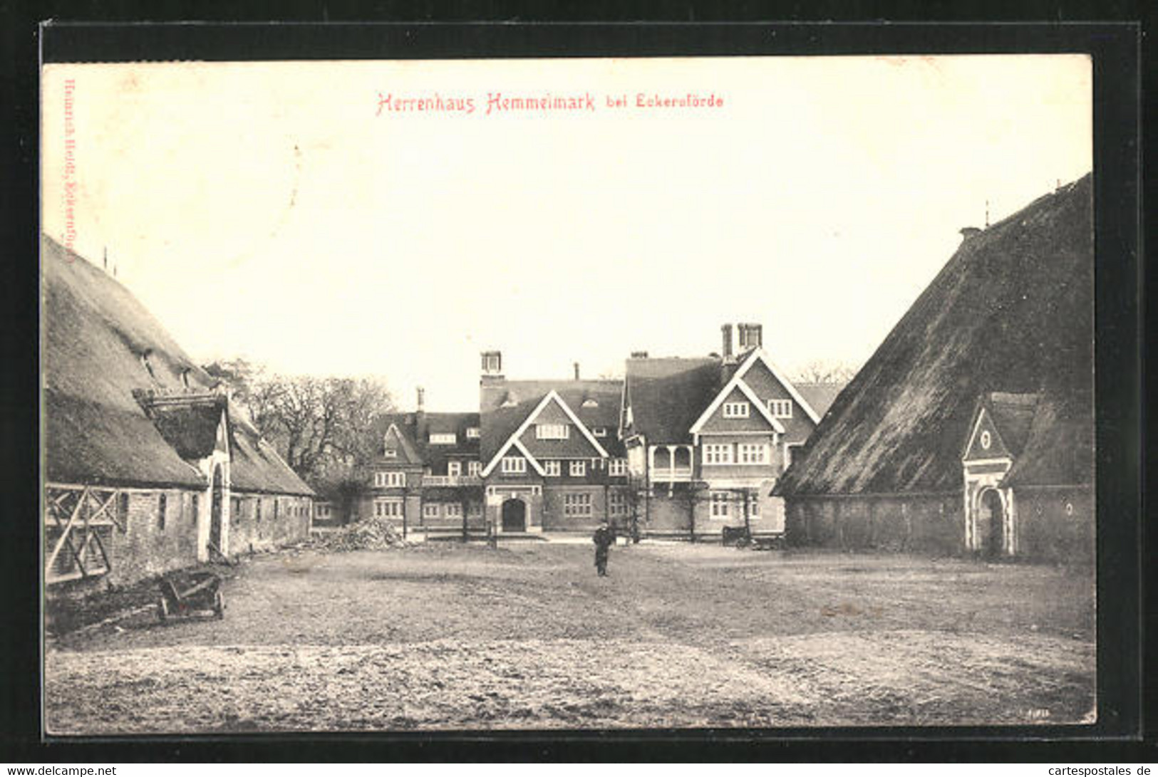 AK Hemmelmark Bei Eckernförde, Herrenhaus Hemmelmark - Eckernförde