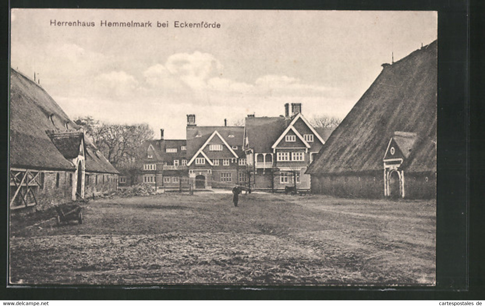 AK Eckernförde, Ansicht Vom Herrenhaus Hemmelmark - Eckernfoerde