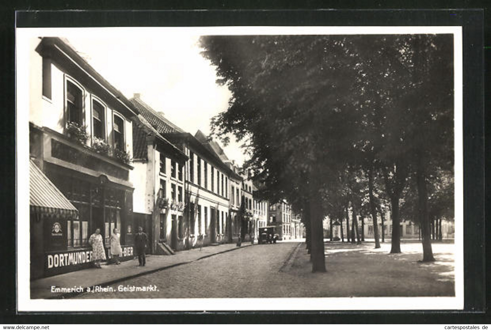 AK Emmerich A. Rh., Partie Auf Dem Geistmarkt - Emmerich