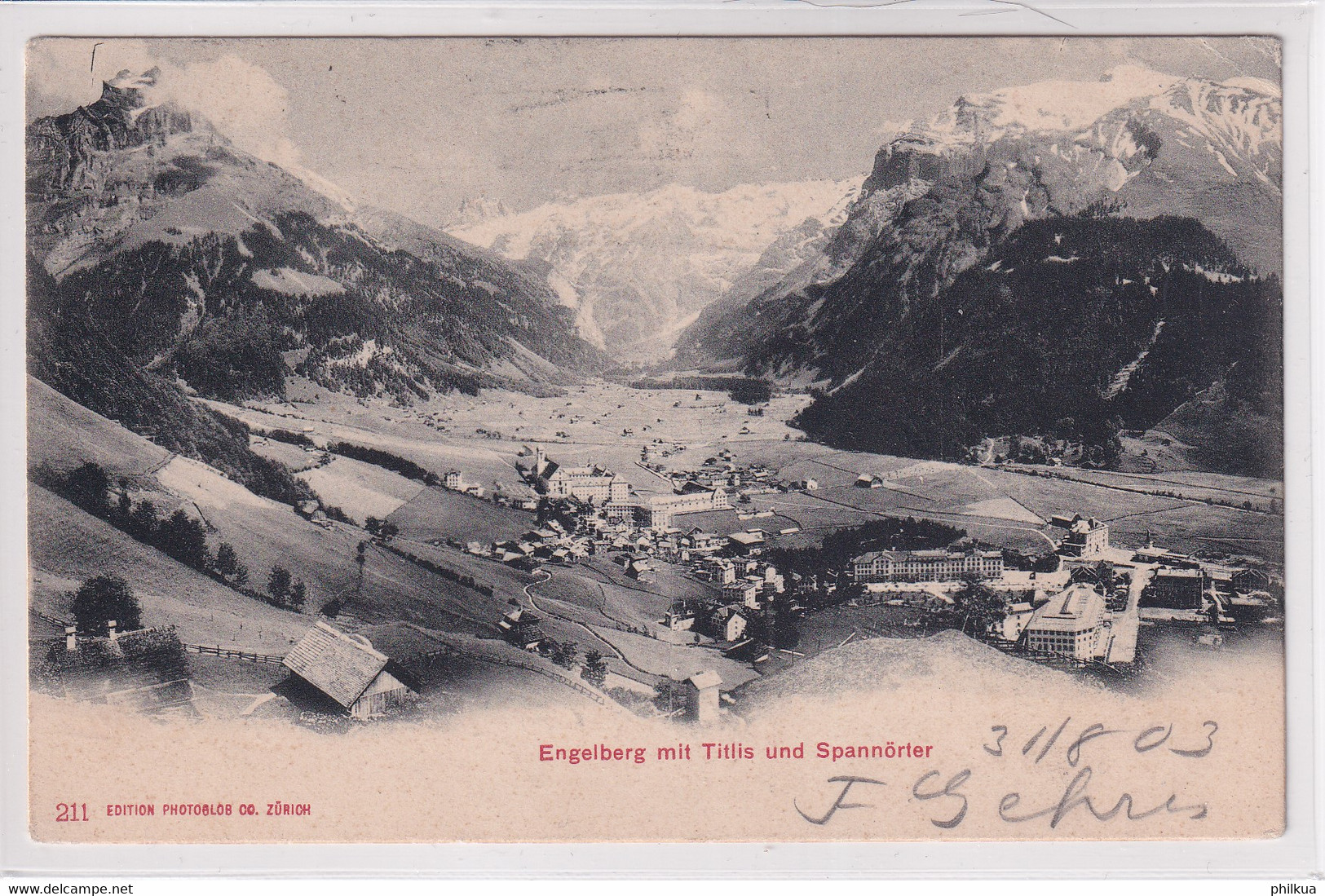 ENGELBERG Mit Titlis Und Spannhörner - Engelberg