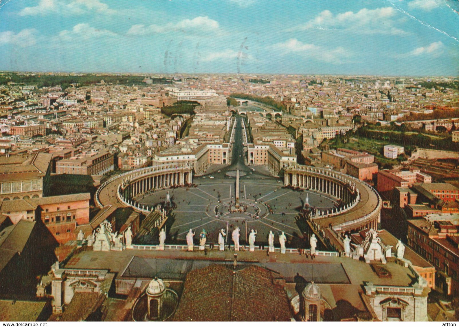 Vatican Old Postcard Mailed - Vatican