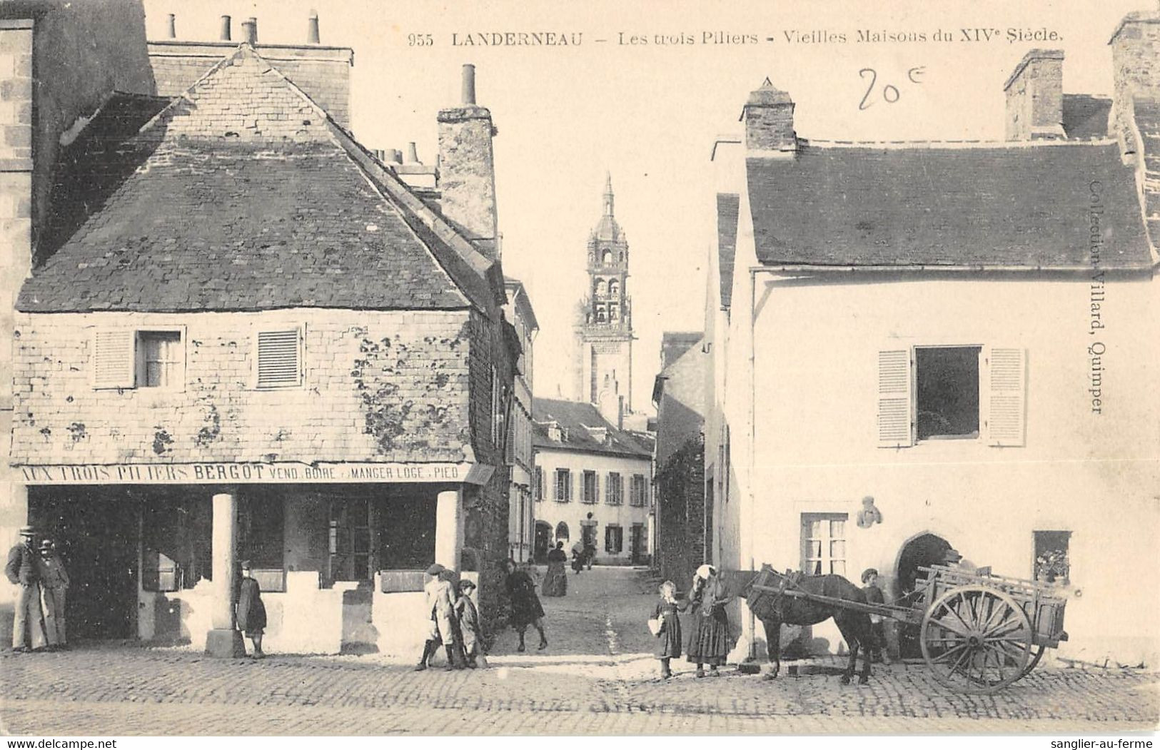 CPA 29 LANDERNEAU LES 3 PILIERS - Autres & Non Classés