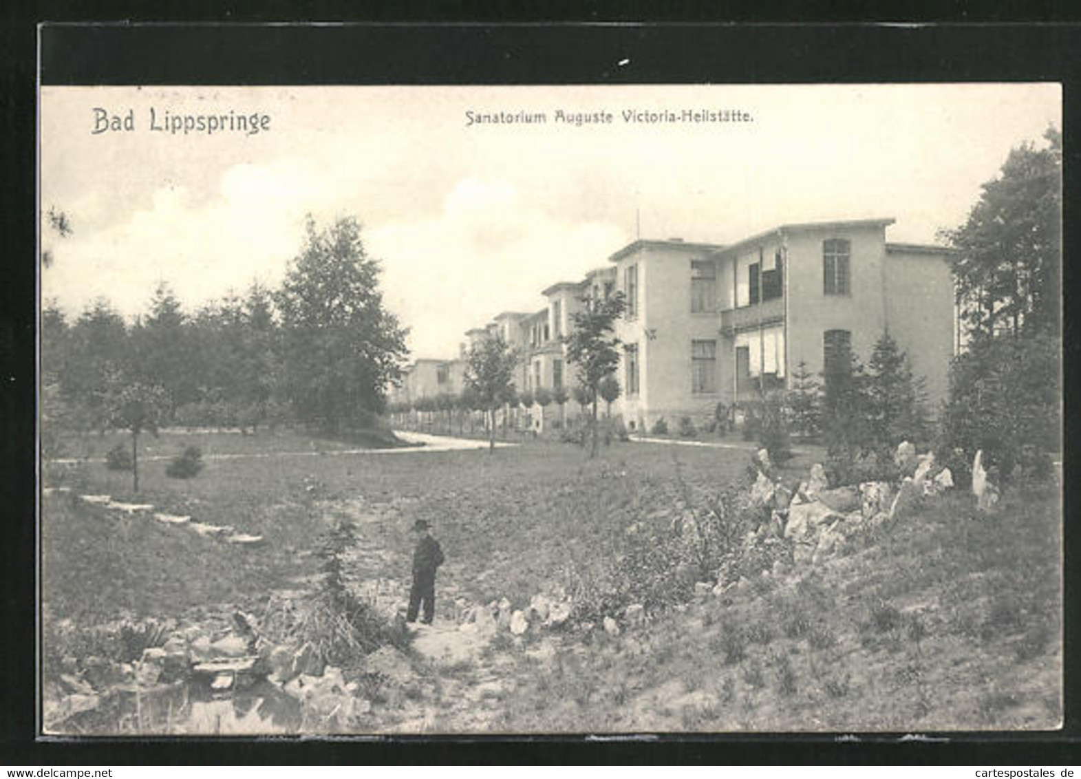 AK Bad Lippspringe, Sanatorium Auguste Victoria-Heilstätte - Bad Lippspringe