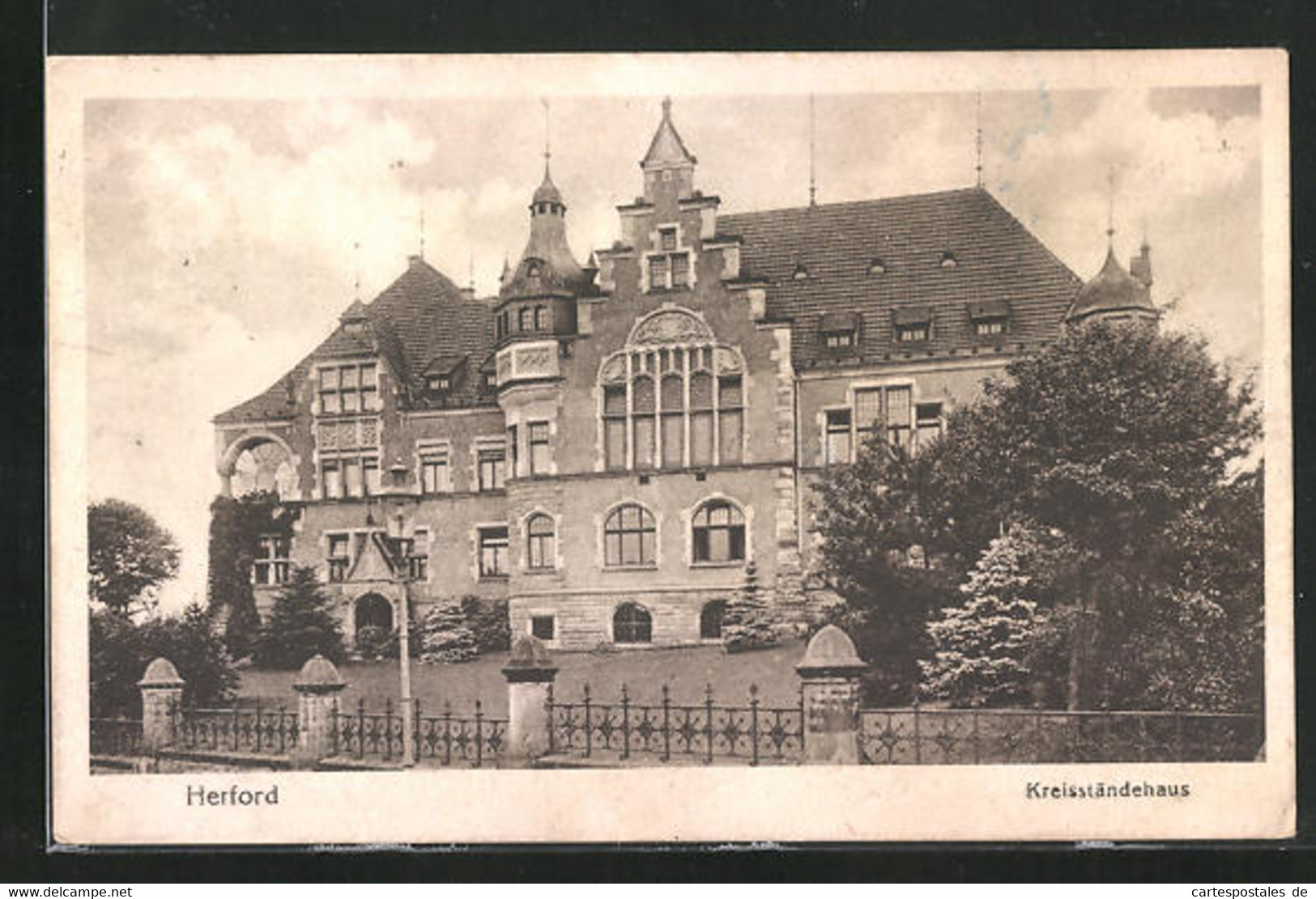 AK Herford, Kreisständehaus - Herford