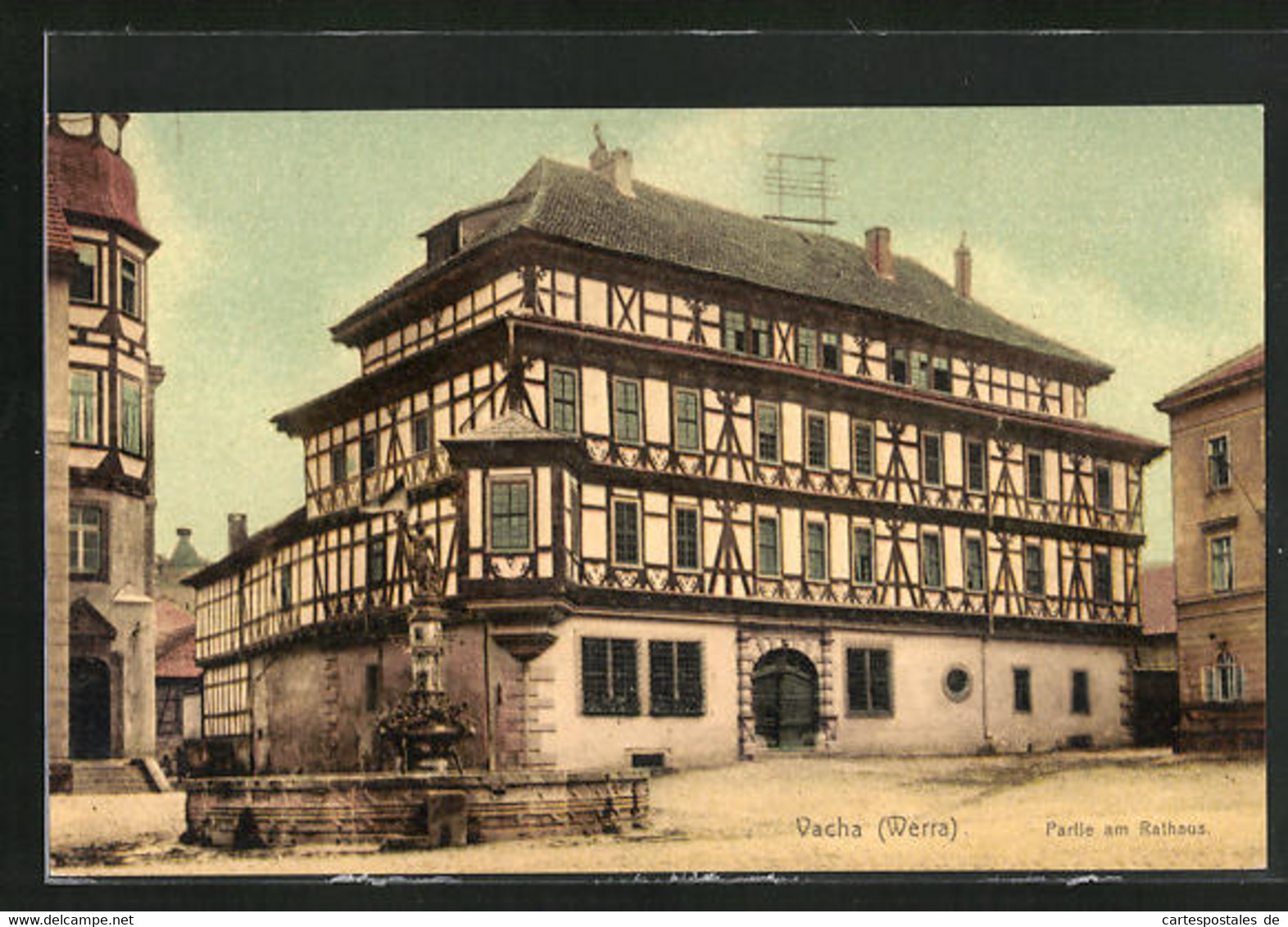 AK Vacha / Werra, Rathaus - Vacha