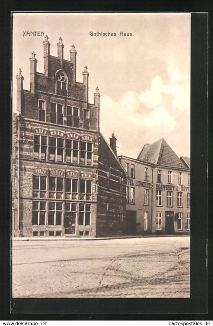 AK Xanten, Gothisches Haus - Xanten