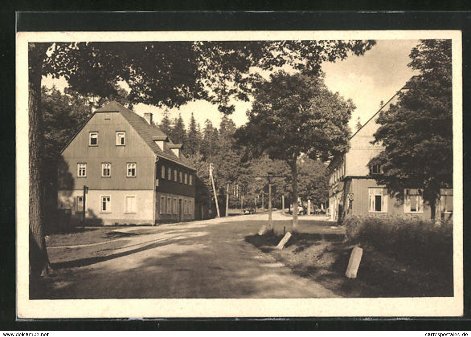 AK Schwarzenberg I. Sa., Gasthof Jägerhaus - Schwarzenberg (Erzgeb.)